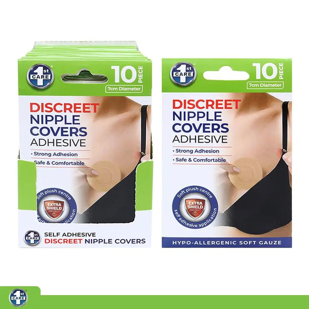 1st Care Nipple Concealing Covers with Adhesive Fabeic 7cm 5Pk 282371