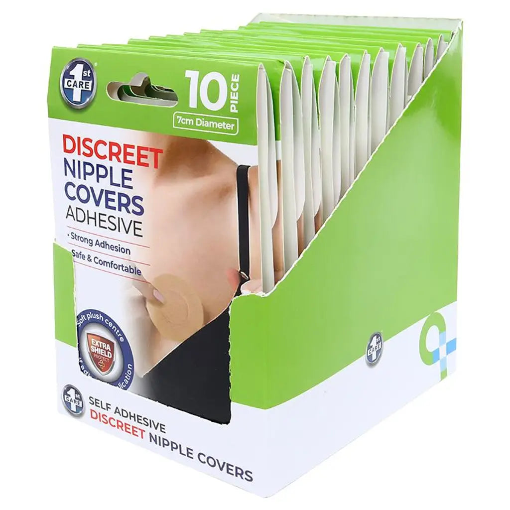 1st Care Nipple Concealing Covers with Adhesive Fabeic 7cm 5Pk 282371