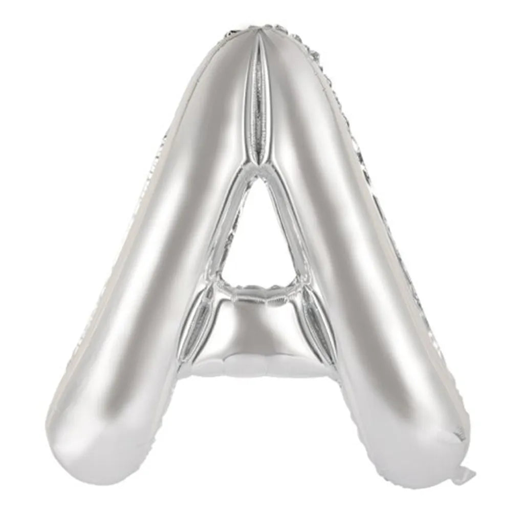 Alpen Decrotex Foil Balloon Letter A Silver 34in 213900