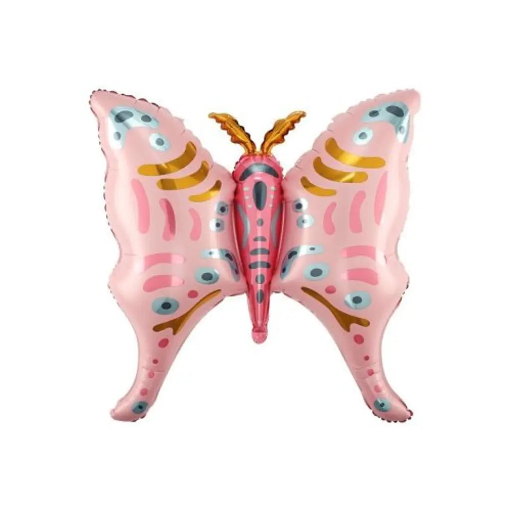 Alpen Decrotex Foil Balloon Pink Boho Butterfly 92cm 214122