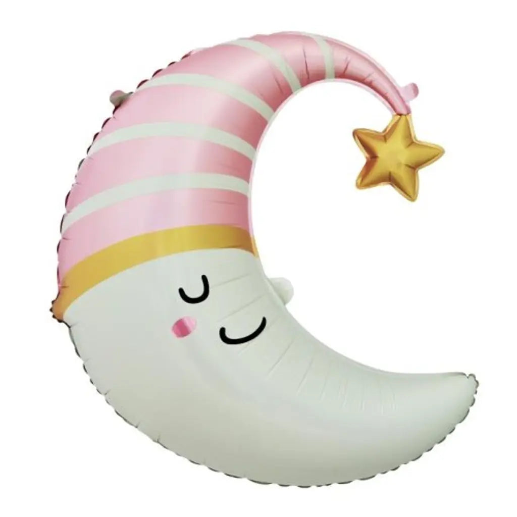 Alpen Decrotex Foil Balloon Pink Moon 71cm 214109