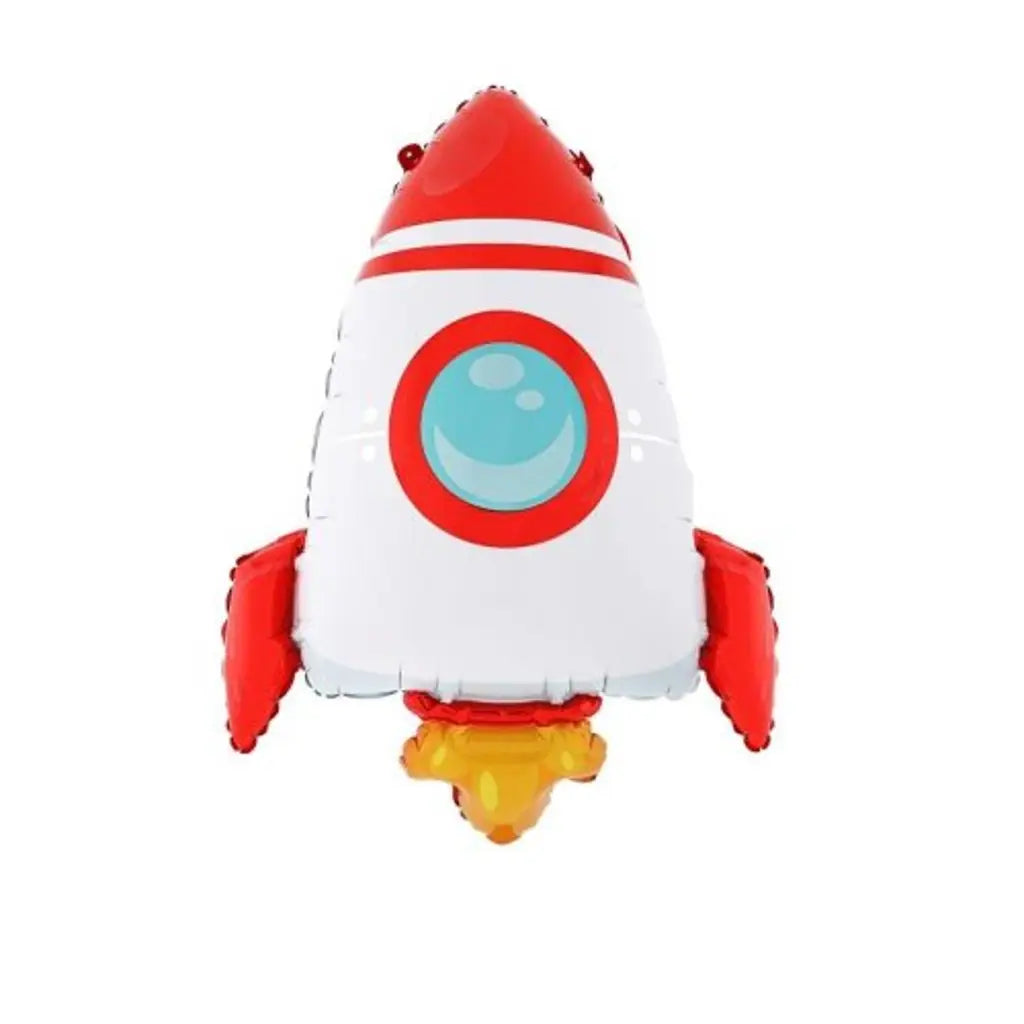 Alpen Decrotex Foil Balloon Rocket Ship 81cm 214104
