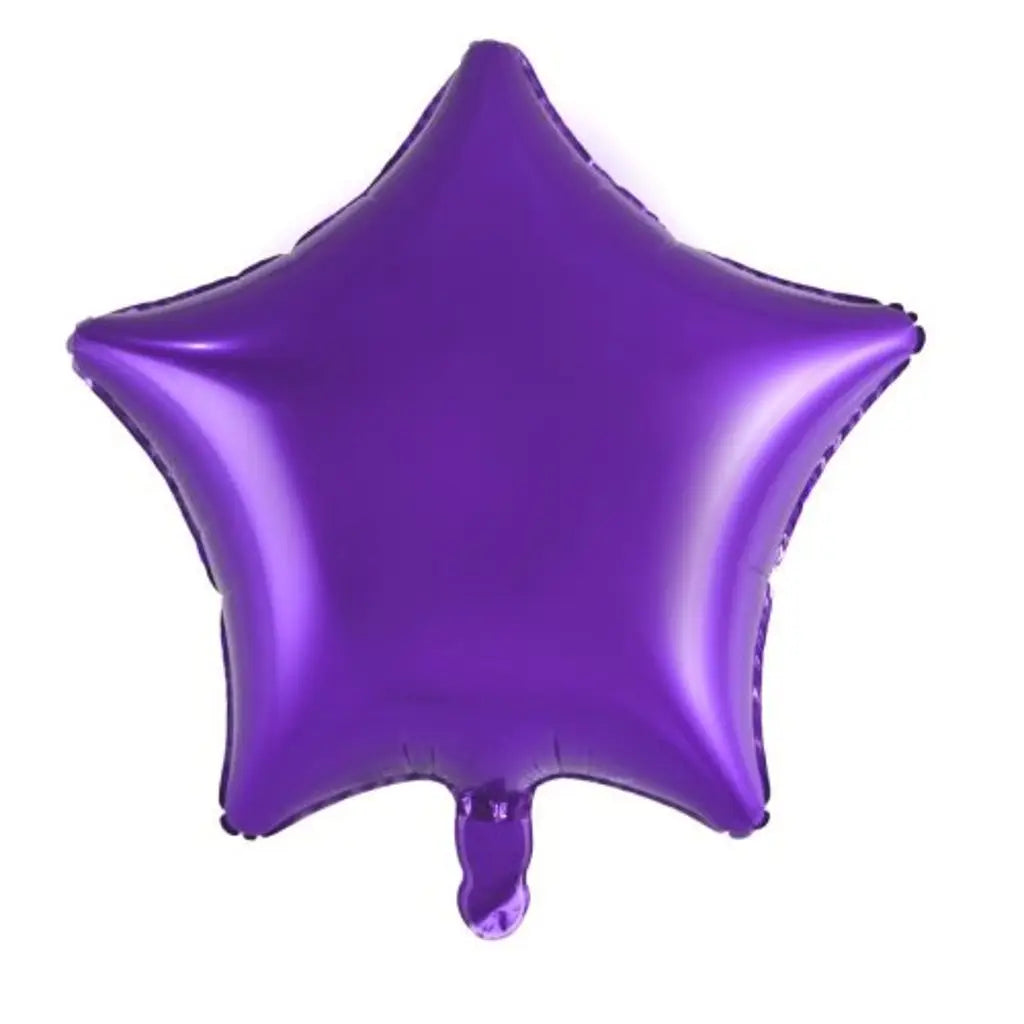 Alpen Decrotex Foil Balloon Star Purple 18in 215314