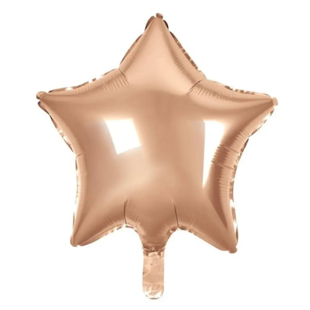 Alpen Decrotex Foil Balloon Star Rose Gold 18in 215304