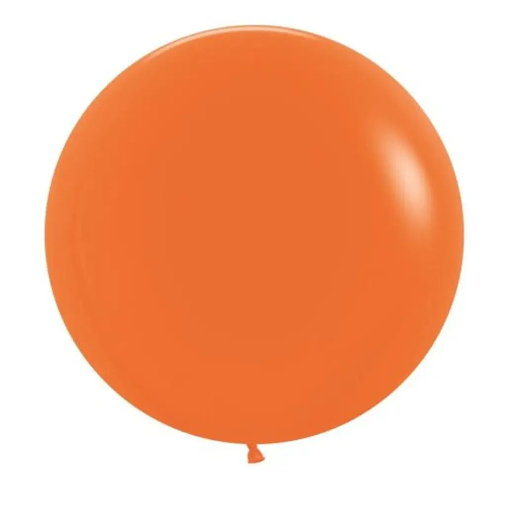 Alpen Decrotex Latex Balloon Fashion Orange 60cm 3Pk 222669