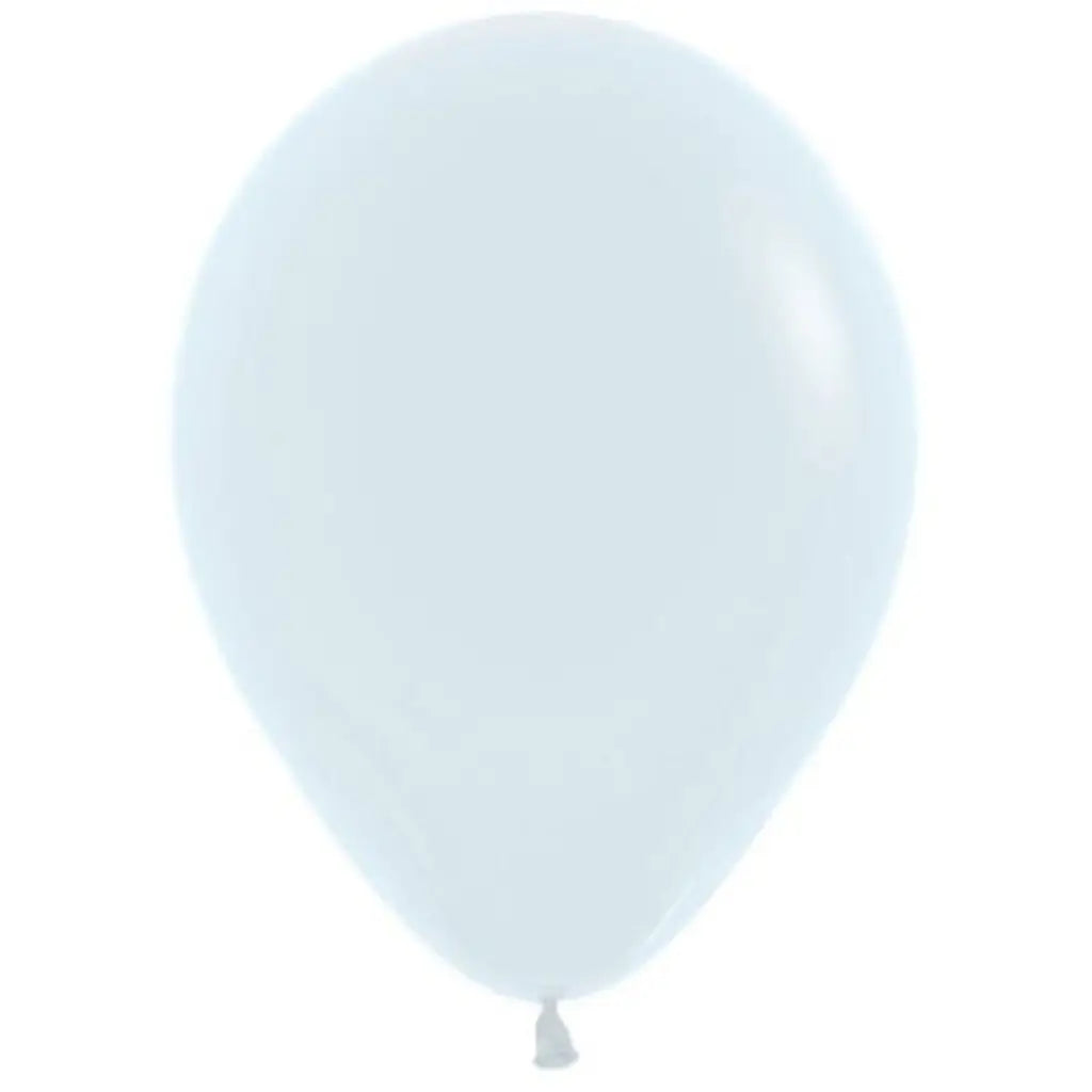 Alpen Decrotex Latex Balloon Fashion White 30cm 100Pk 206401