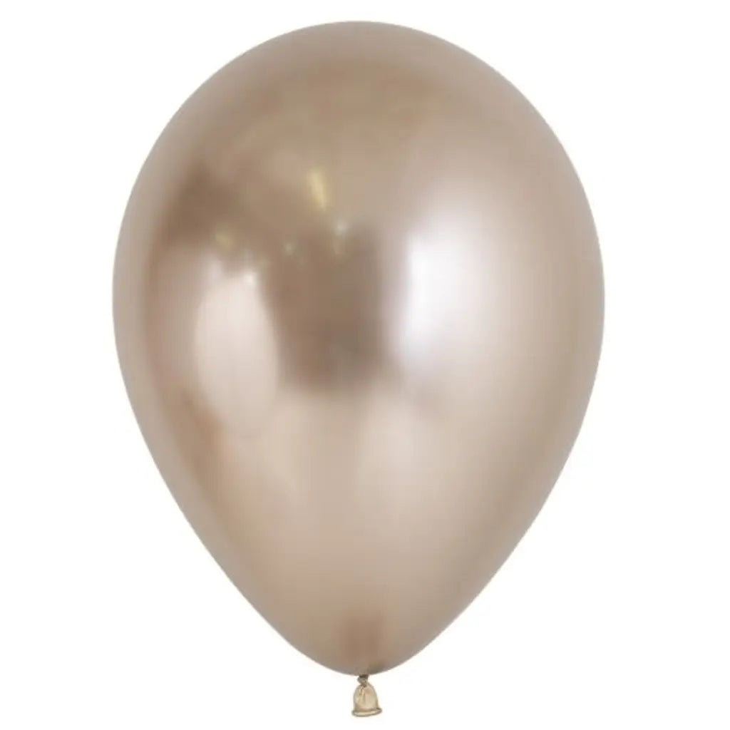 Alpen Decrotex Latex Balloon Reflex Champagne 12cm 100Pk 206292