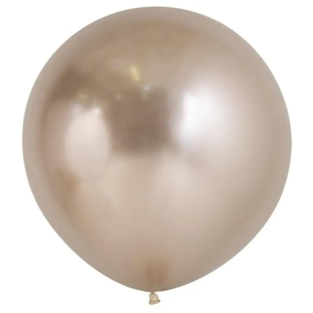 Alpen Decrotex Latex Balloon Reflex Champagne 60cm 3Pk 222809