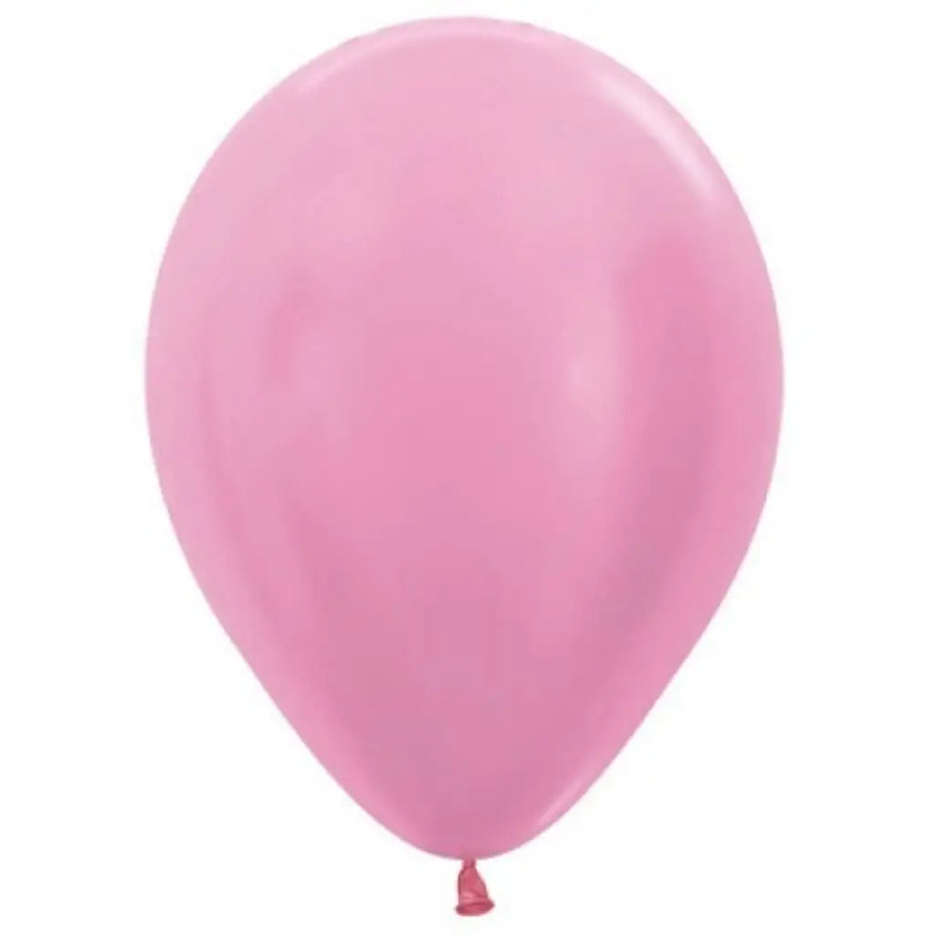 Alpen Decrotex Latex Balloon Satin Pink 30cm 100Pk 206605