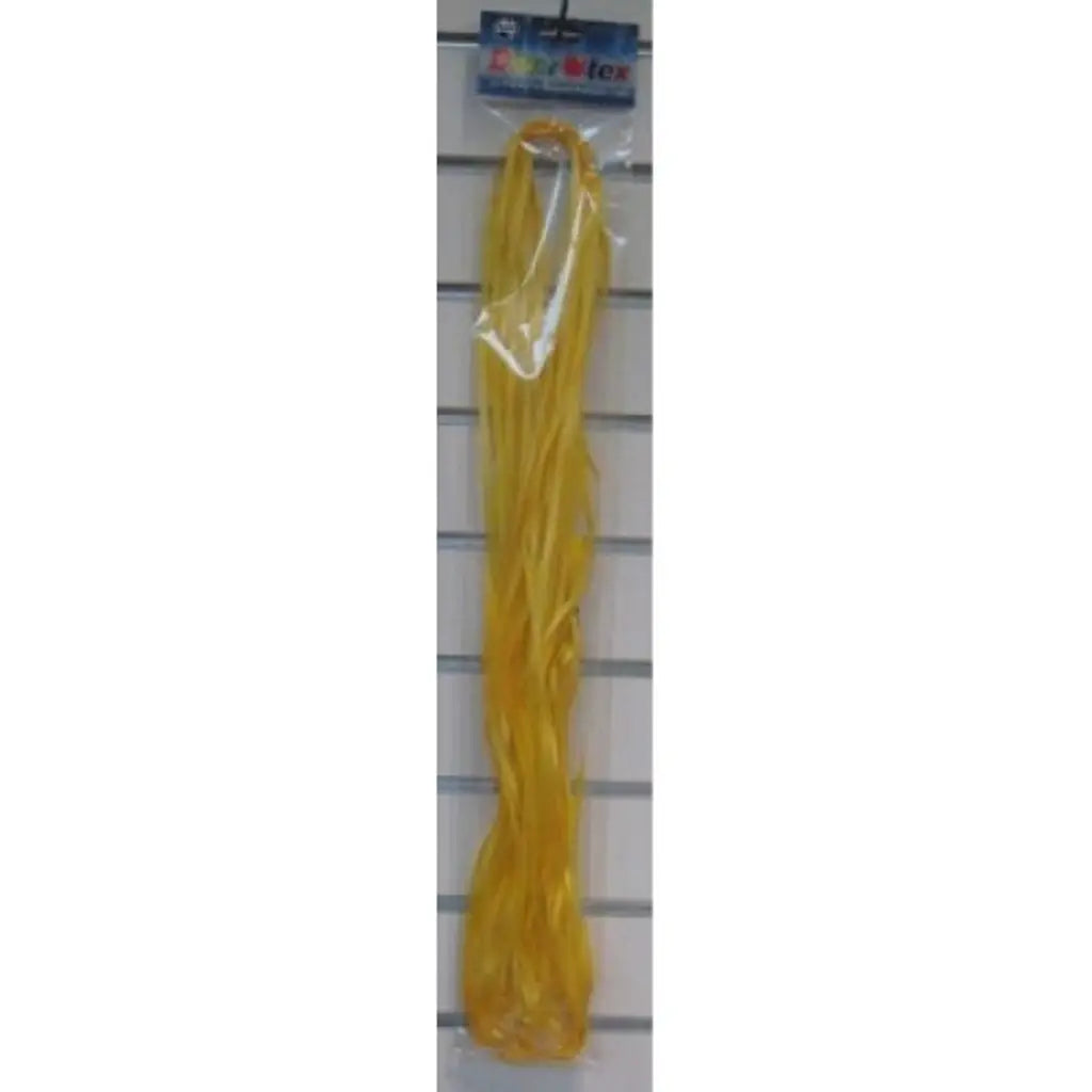 Alpen Decrotex Pre Cut Curling Ribbon Yellow 1.5m 25Pk 205406