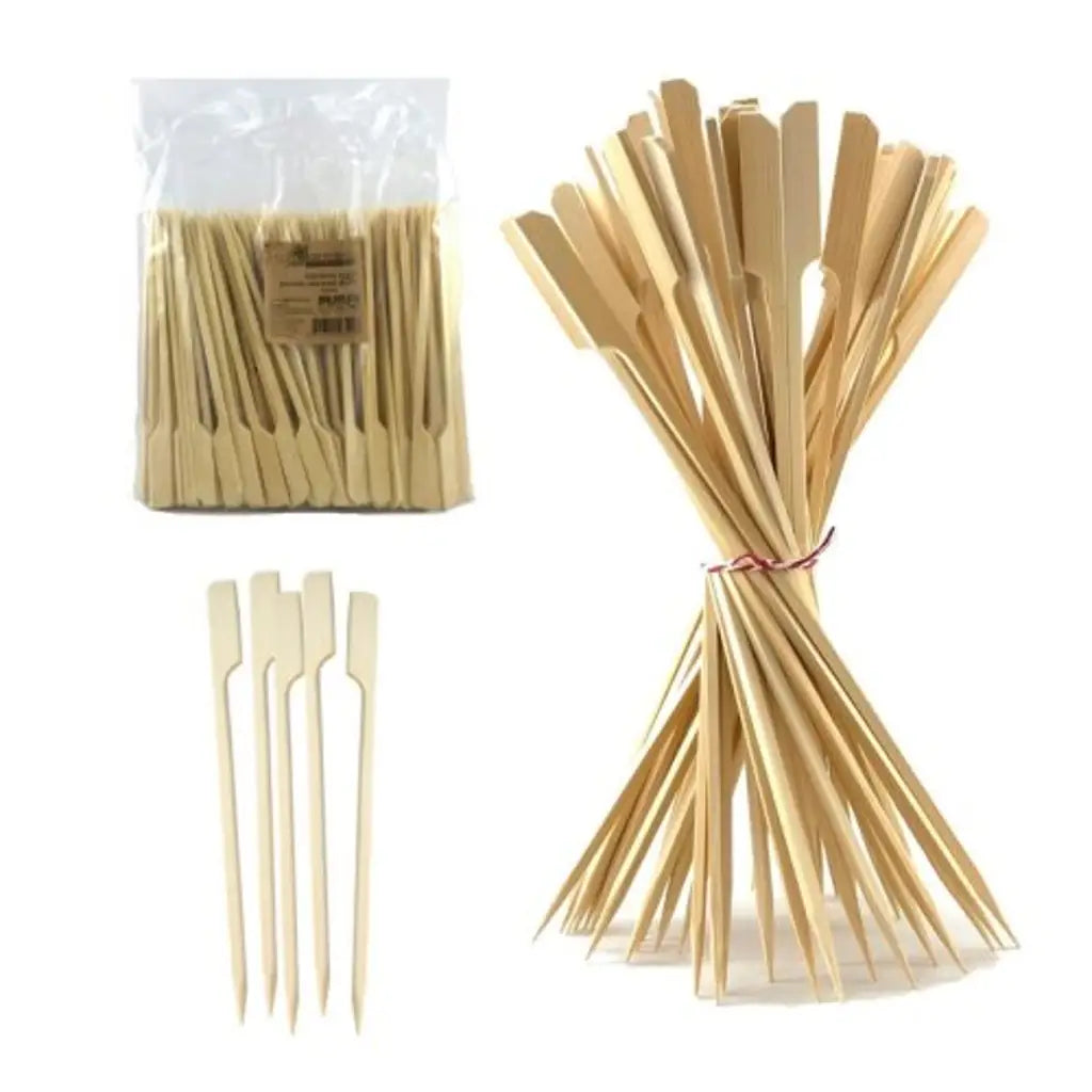 Alpen Eco Occasions Paddle Skewers 24cm 250Pk 460524