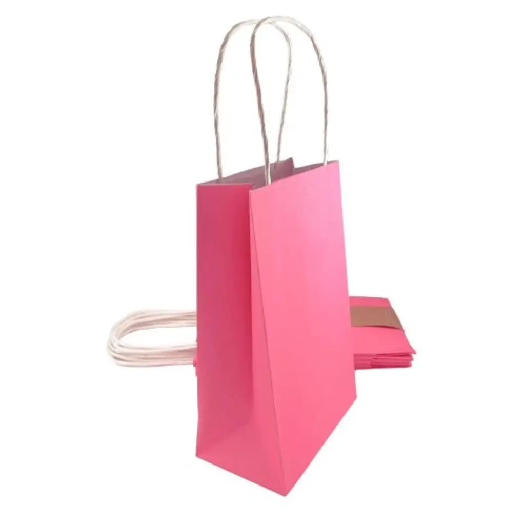 Alpen Eco Occasions Party Bags Fuchsia 215x130x80mm 5Pk 465821