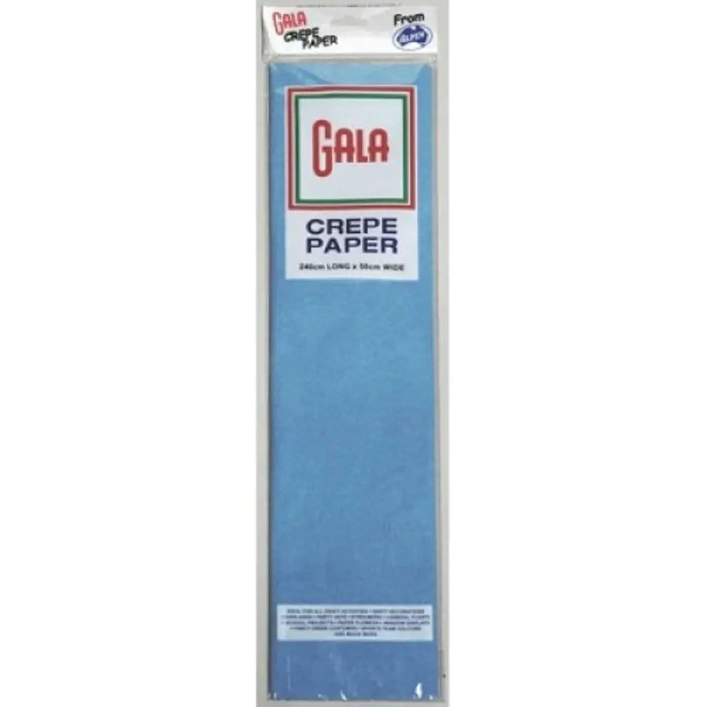 Alpen Gala Crepe Paper Sky Blue 50x240cm 501056