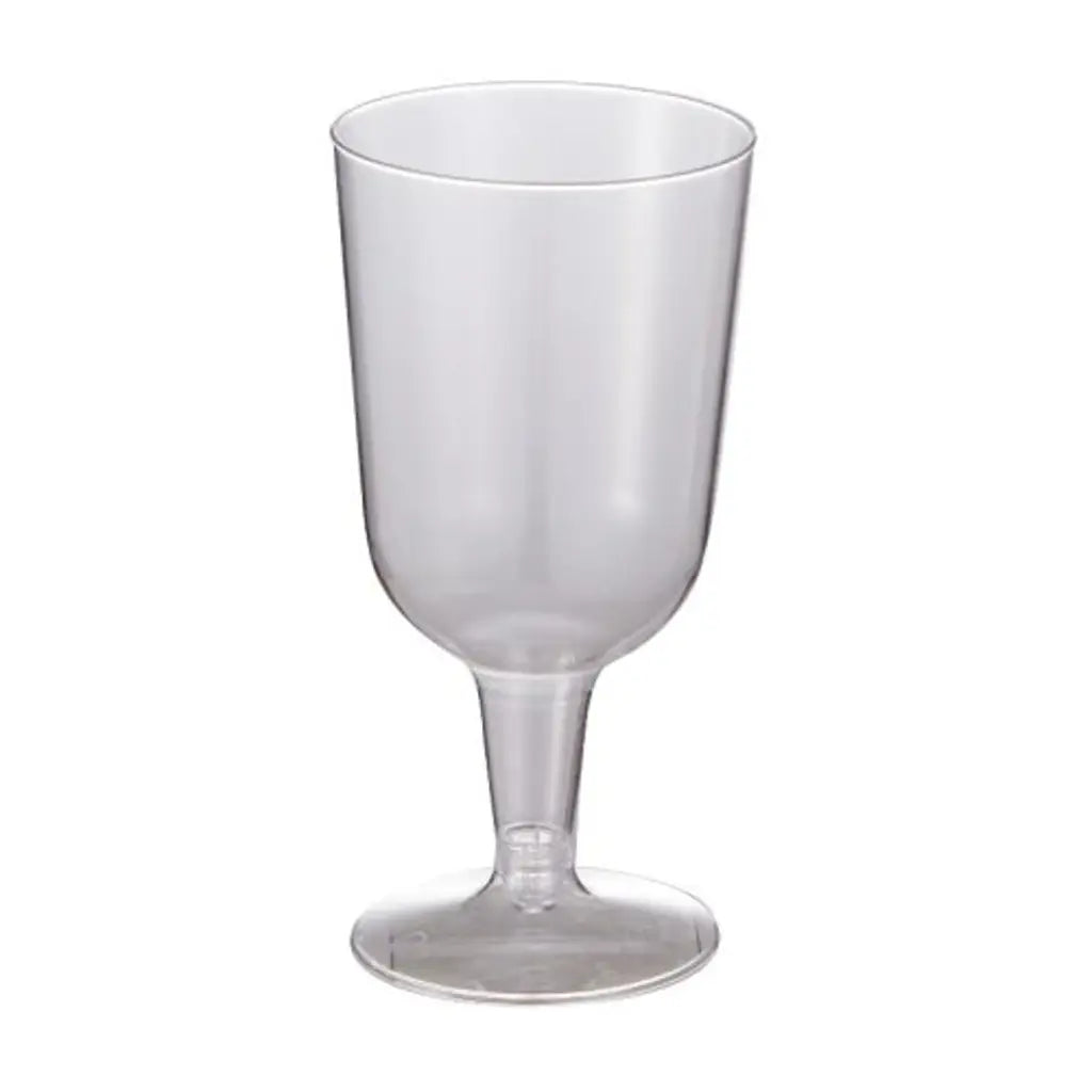 Alpen Occasions Clear Plastic Reusable Wine Glasses 175ml 12Pk 378553