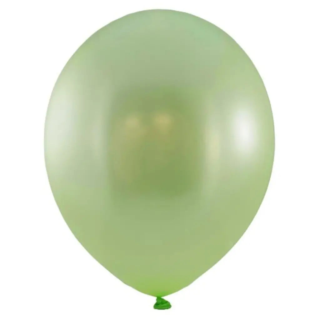Alpen Occasions Latex Balloon Metallic Mint 30cm 25Pk 203154