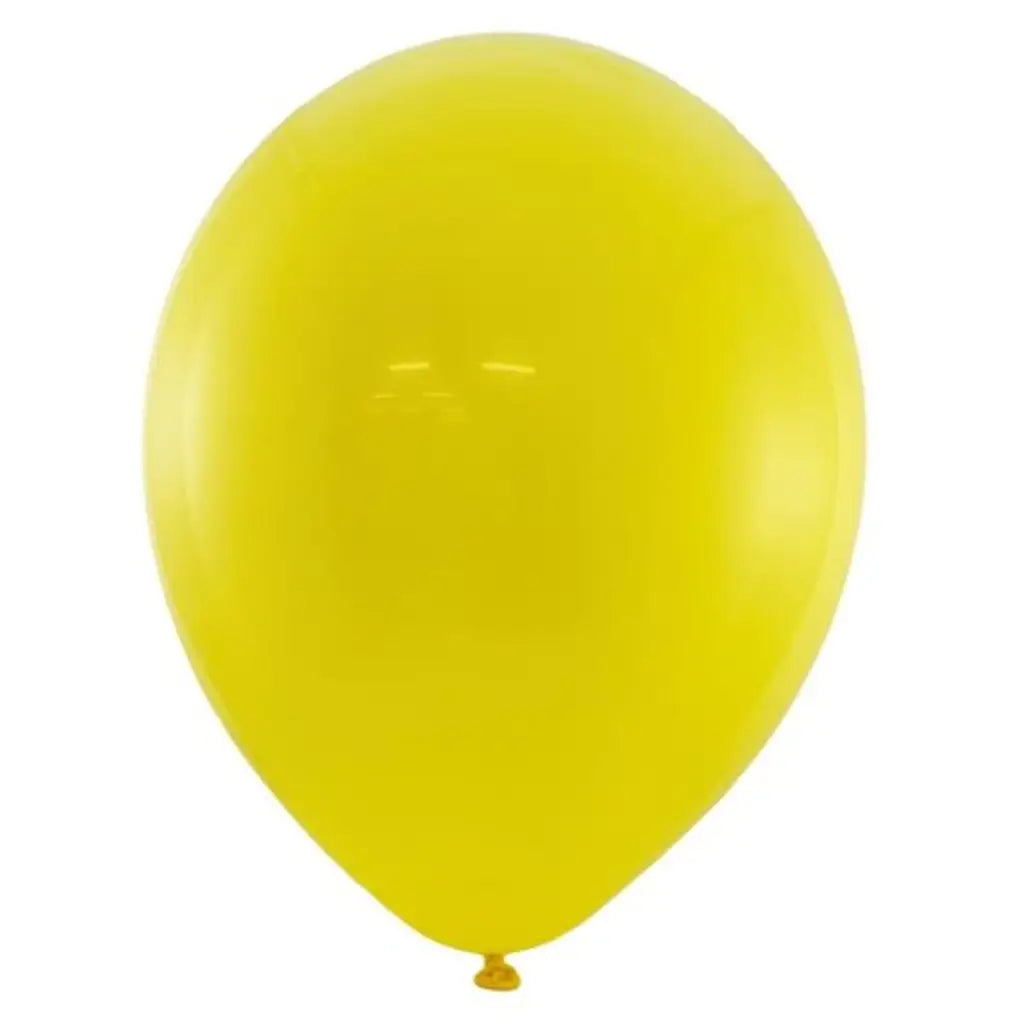 Alpen Occasions Latex Balloon Yellow 25cm 15Pk 203446