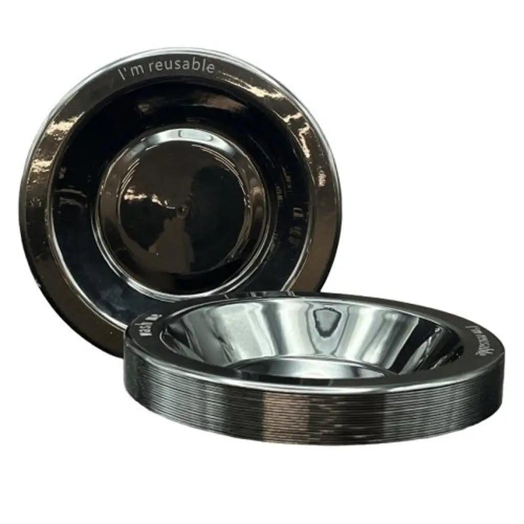 Alpen Occasions Reusable Bowls Black 180mm 20Pk 384158