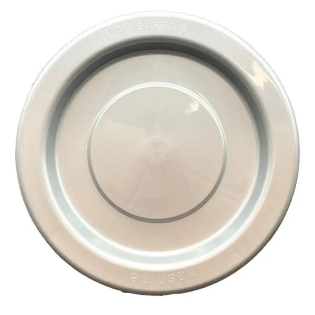 Alpen Occasions Reusable Lunch Plates Silver 180mm 20Pk 381119