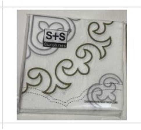 Sunshines Lunch Napkins Assorted Designs 33x33cm 20Pk