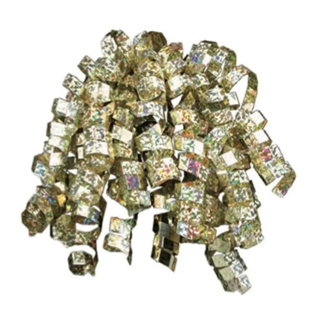 Bow Crinkle Holo Gold E720007