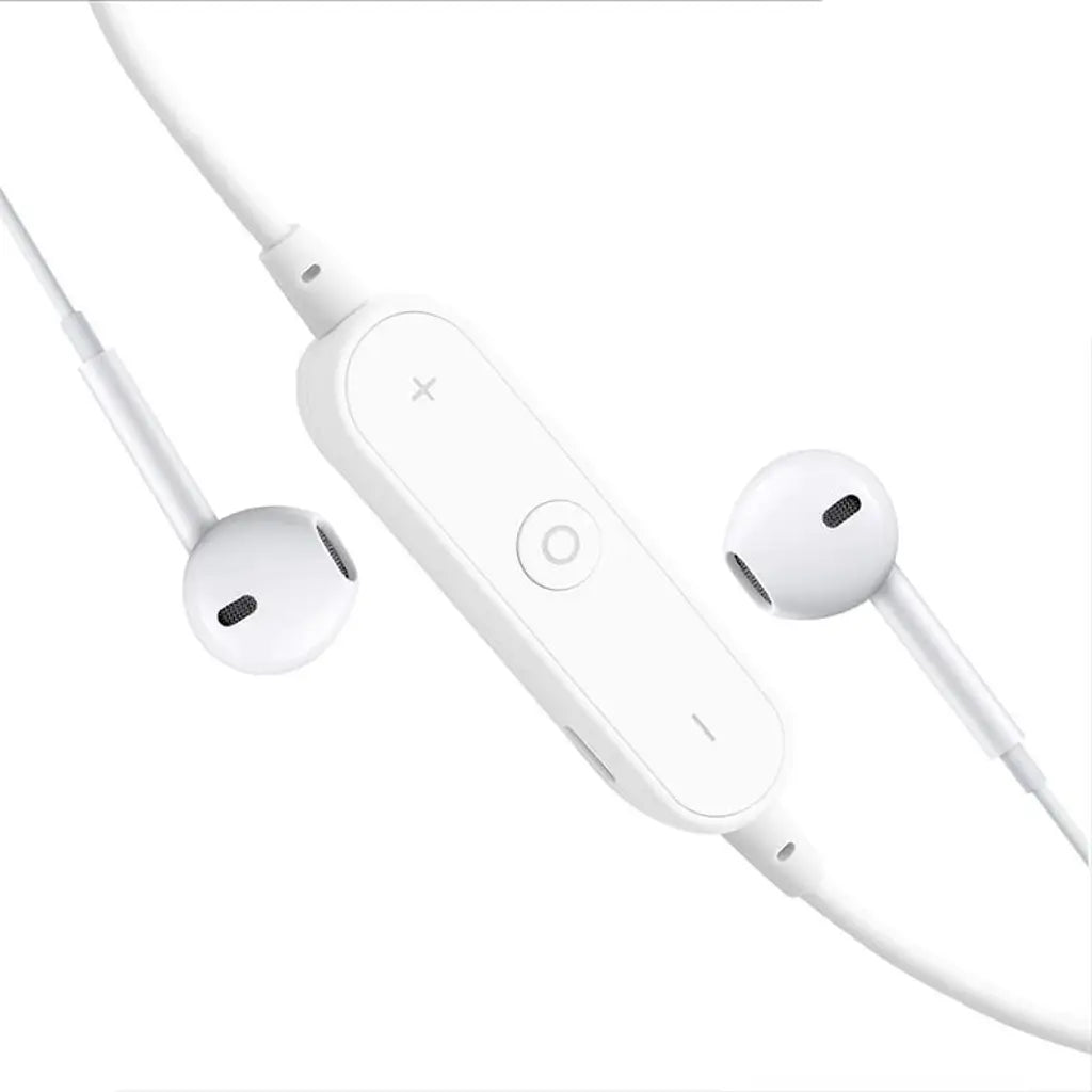 Corded Wireless Earphones Wifi Enabled With Charging Cable Black & White Assorted 236121