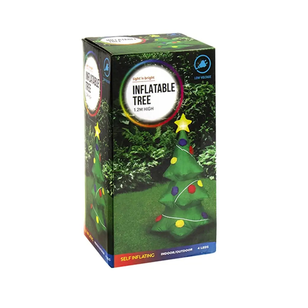 Dats Inflatable Christmas Tree 1.2m 4 Leds LV 70428