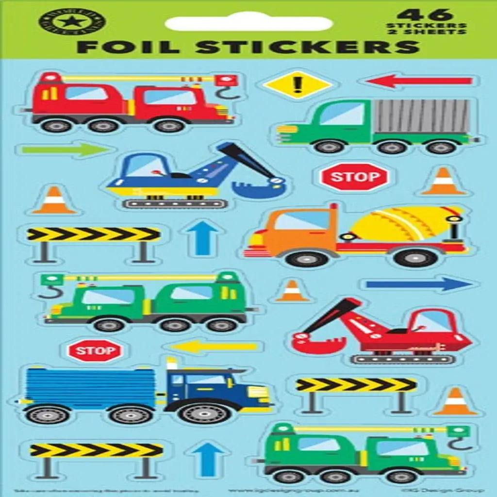 FSC Mix Sticker Sheet Truckers WEB5942