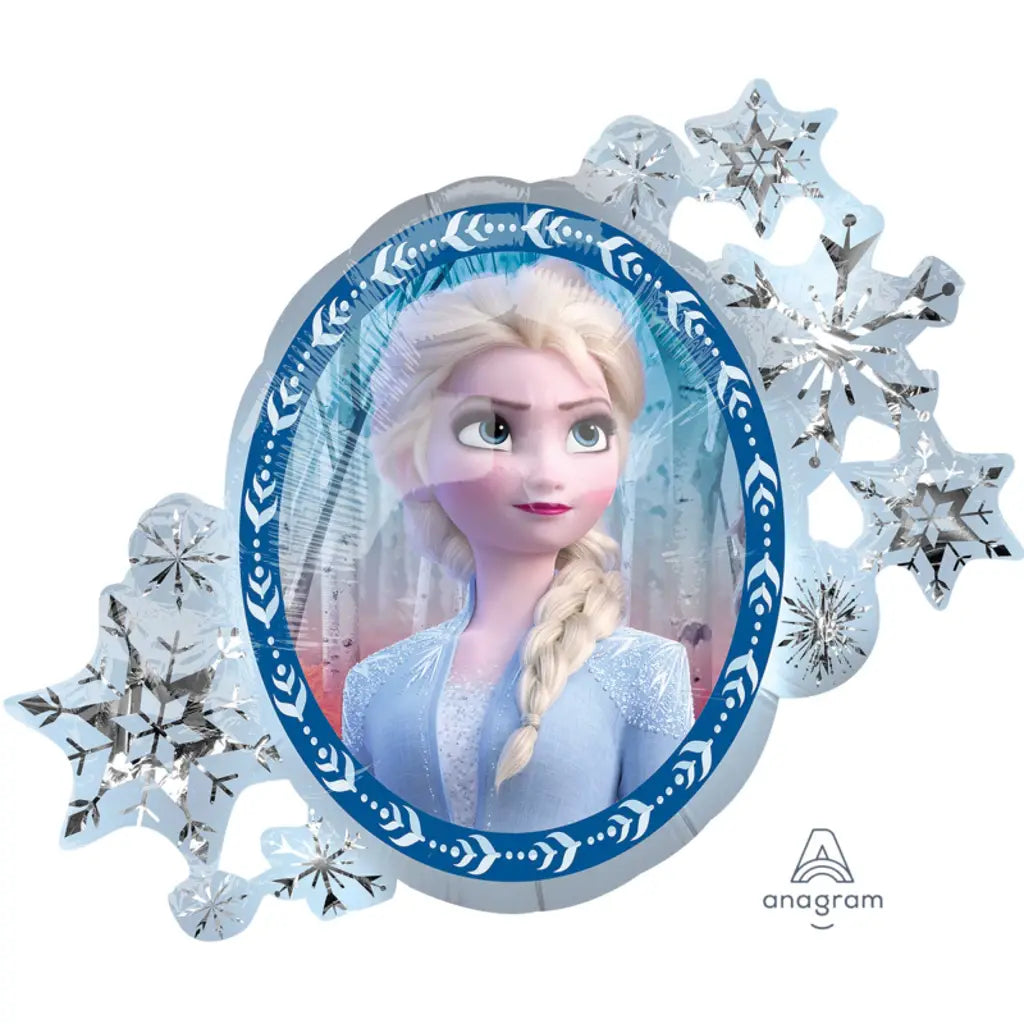 Foil Balloon SuperShape Frozen 2 Holographic 76x66cm 4038801