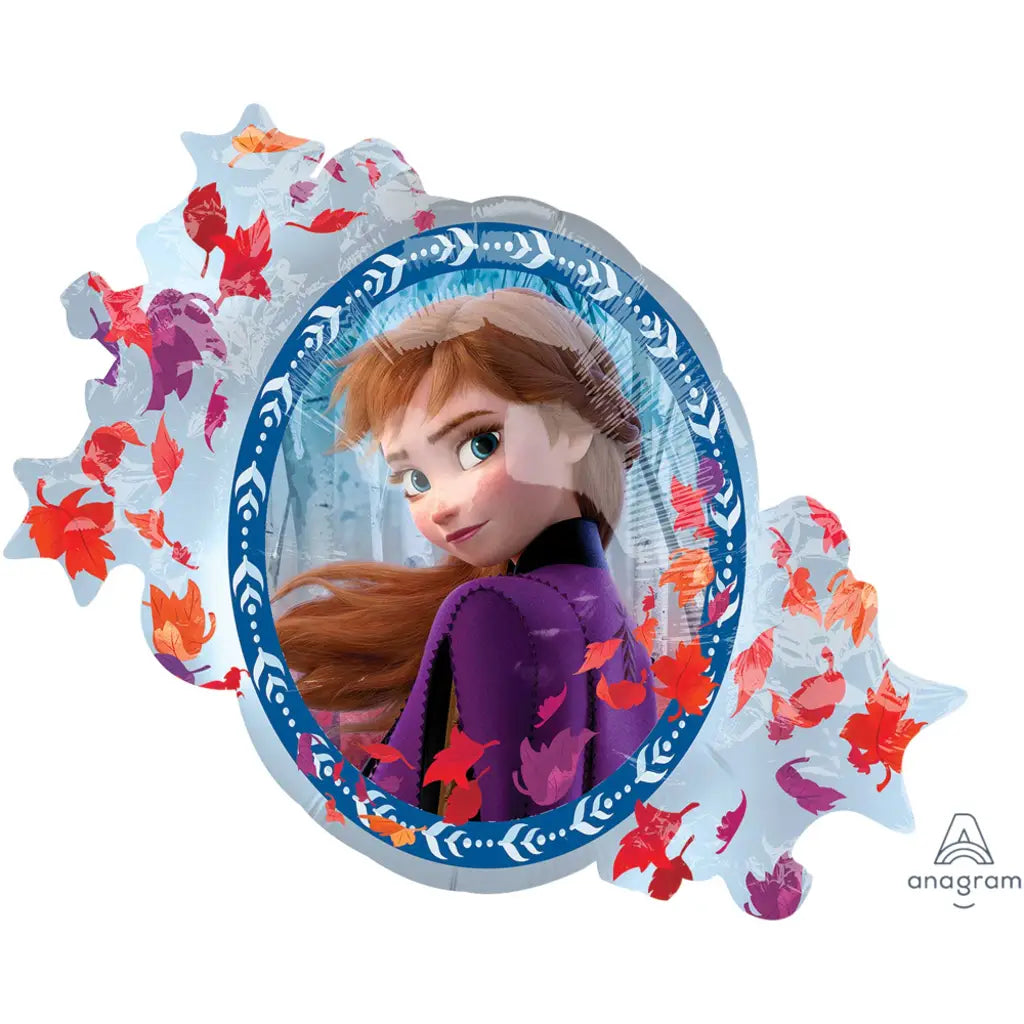 Foil Balloon SuperShape Frozen 2 Holographic 76x66cm 4038801