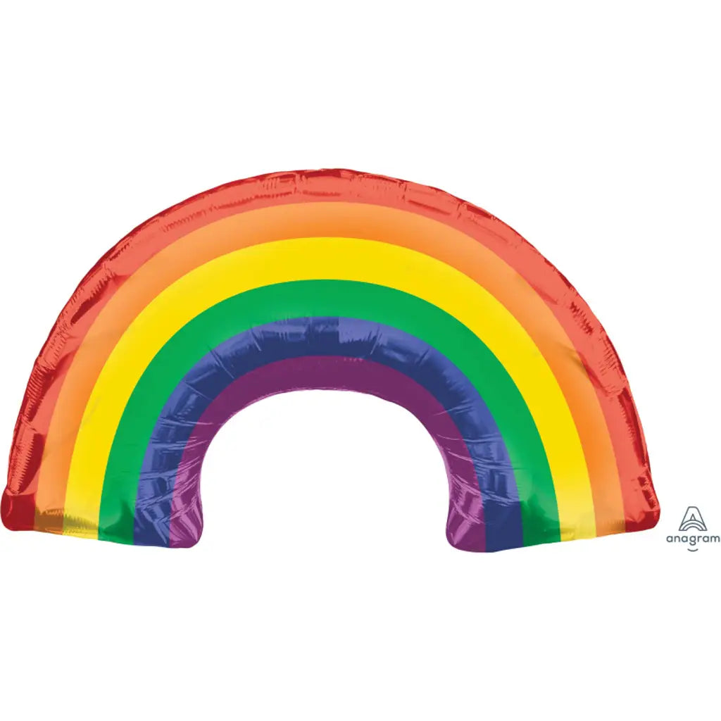 Foil Balloon SuperShape Rainbow 86x48cm 4121401