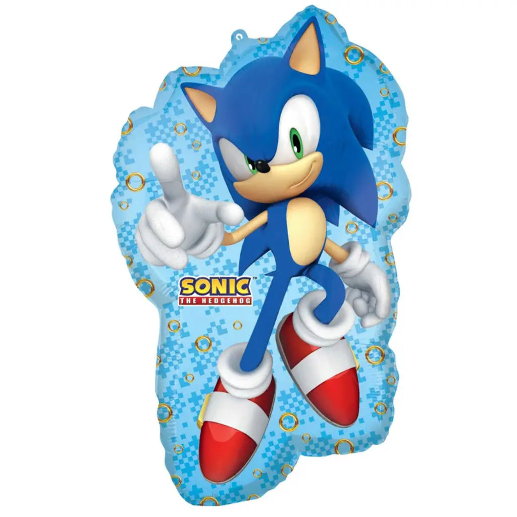 Foil Balloon SuperShape Sonic The Hedgehog 43x76cm 4452301