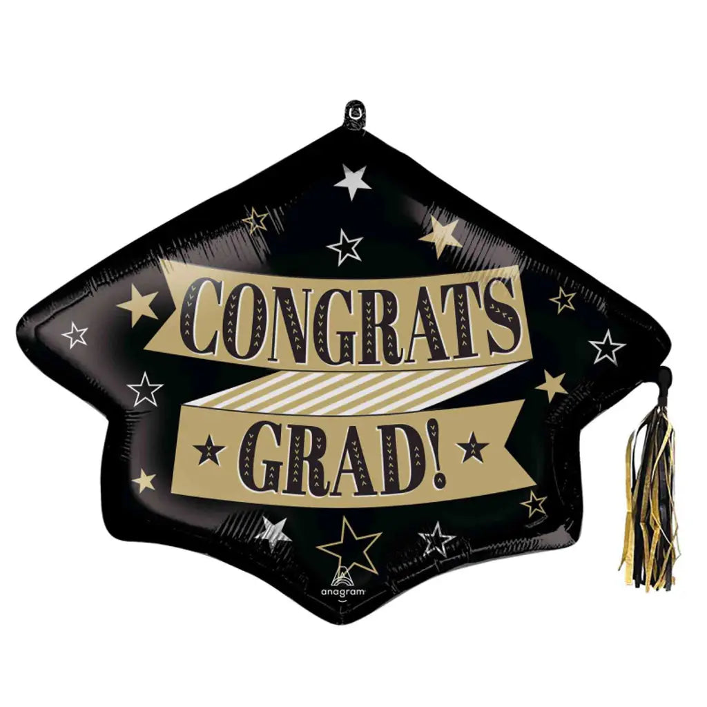 Foil Balloon Supershape Doo-Dads To the Grad Tassel 78x63cm 4753111