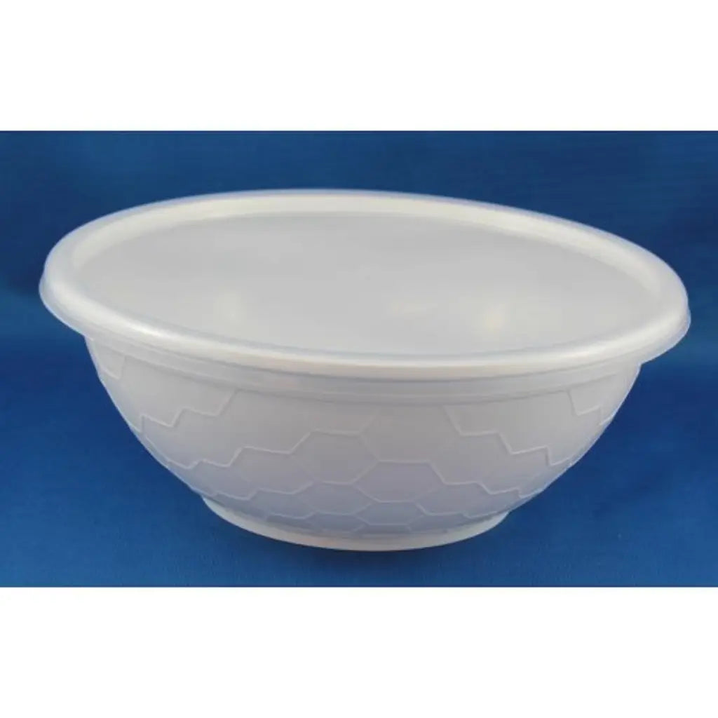 Food Container Bowl Lid Clear Fit 950ml 1050ml 1750ml 50Pk 364059