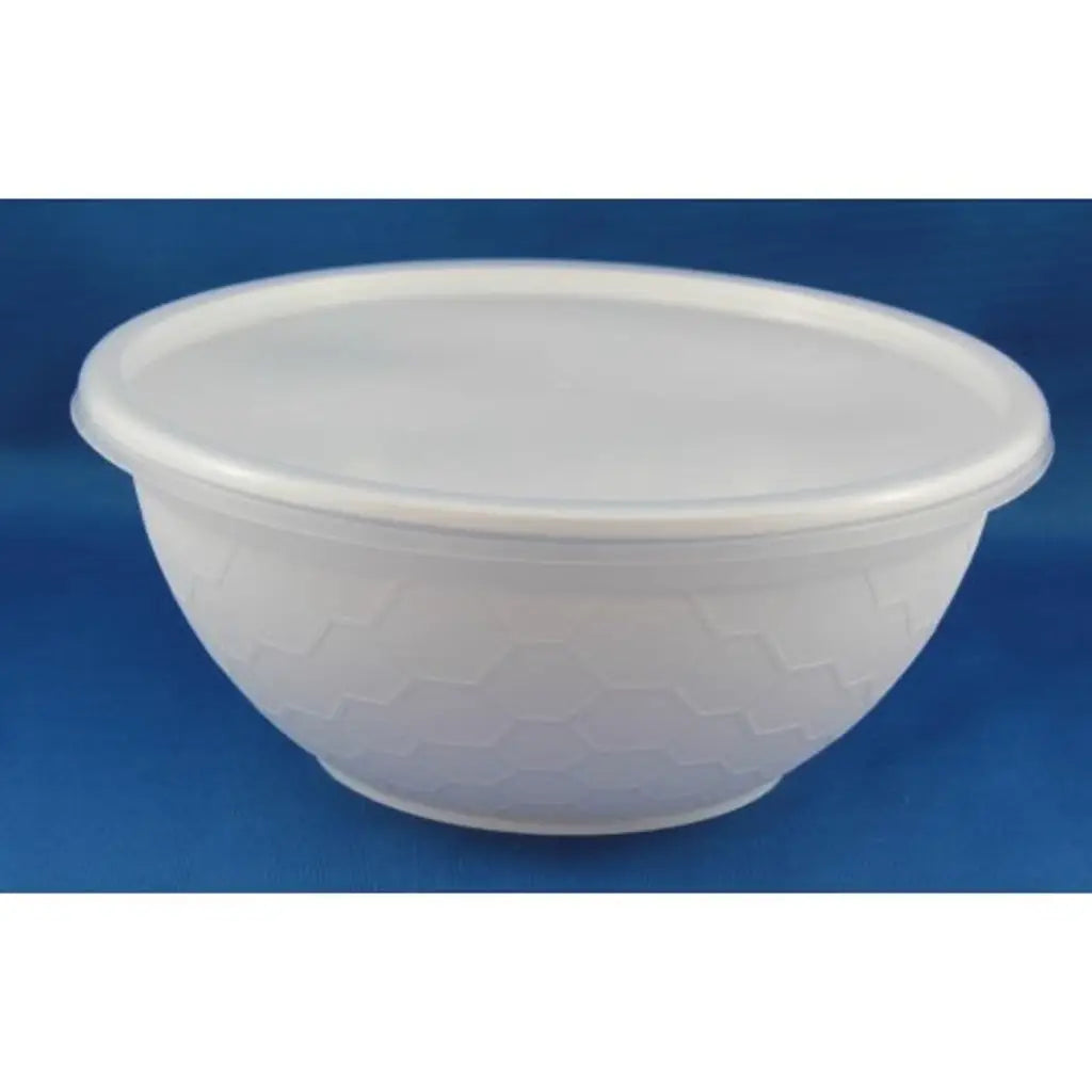 Food Container Bowl Lid Clear Fit 950ml 1050ml 1750ml 50Pk 364059