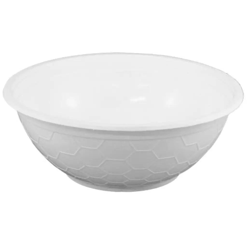 Food Container Plastic Bowl White 950ml 50Pk 364044