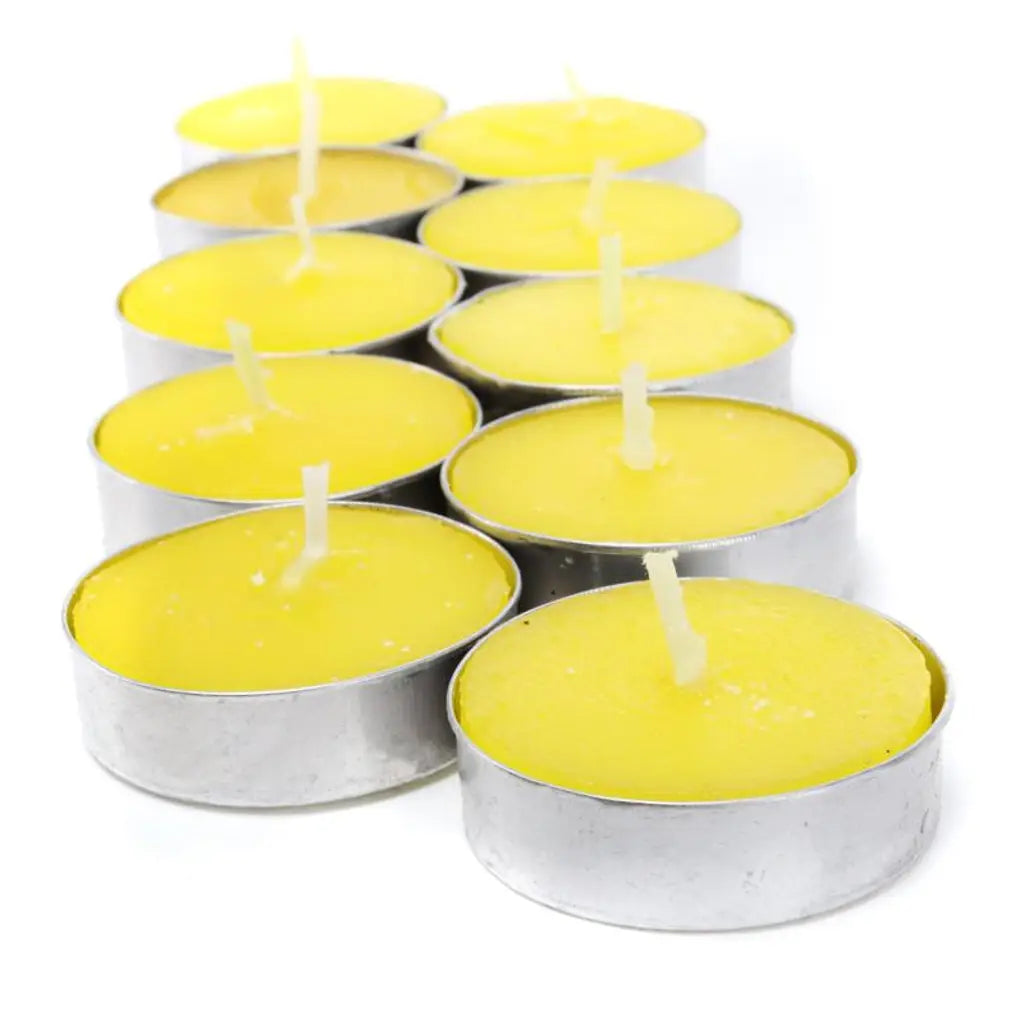 Garden Greens Citronella Candles Tealight 3h 10g 10Pk 160860
