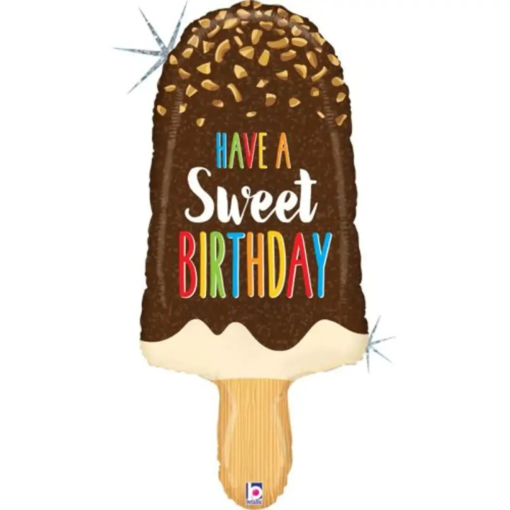 Grabo Foil Balloon Birthday Ice Cream Bar 36in G35555HP