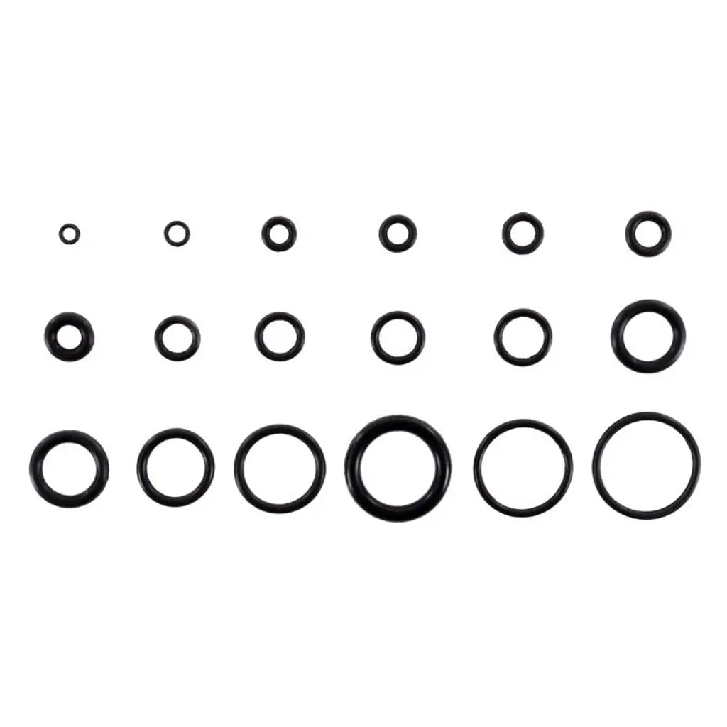 Handy Hardware Black Rubber O Ring Washer Set Assorted Sizes 225Pcs 281190