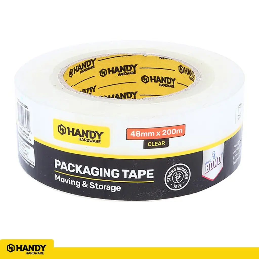 Handy Hardware Packaging Tape Clear 48mmX200m 275342