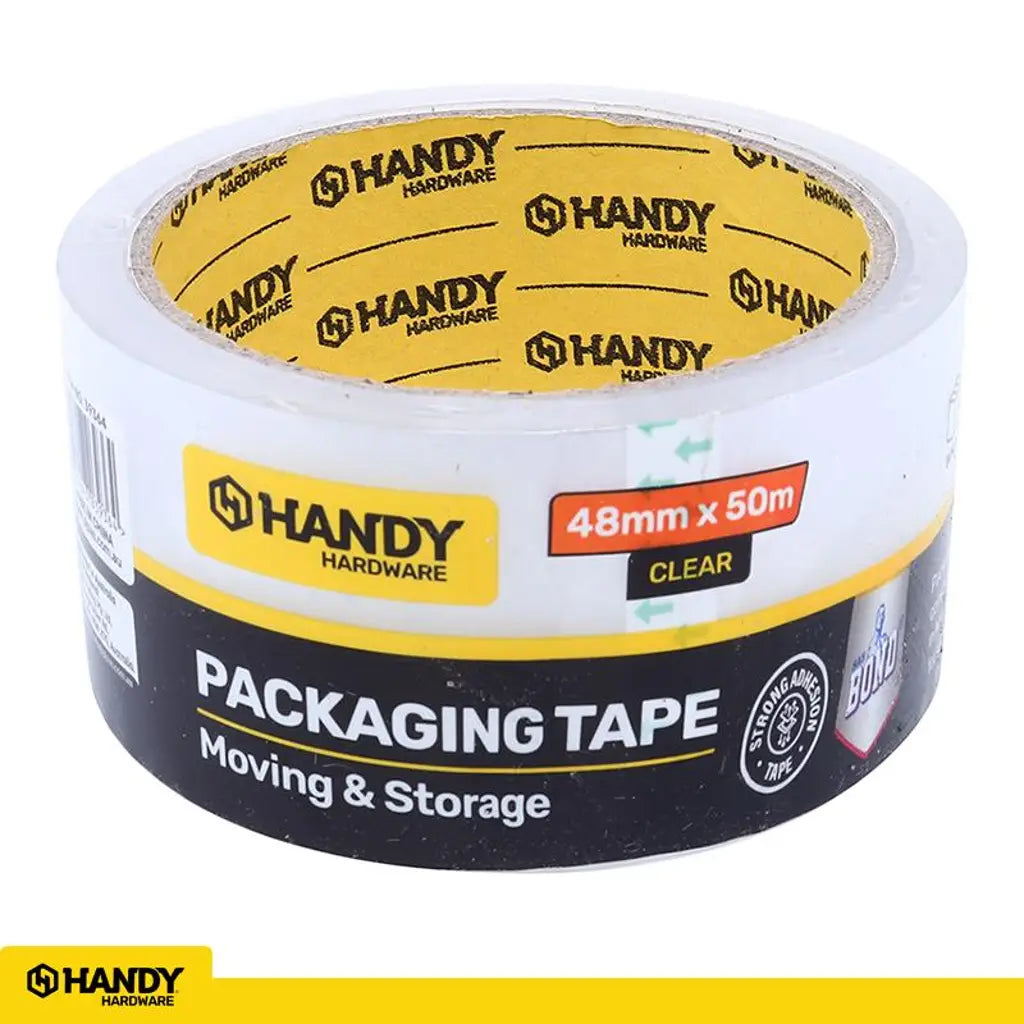 Handy Hardware Packaging Tape Clear 48mmX50m 39364