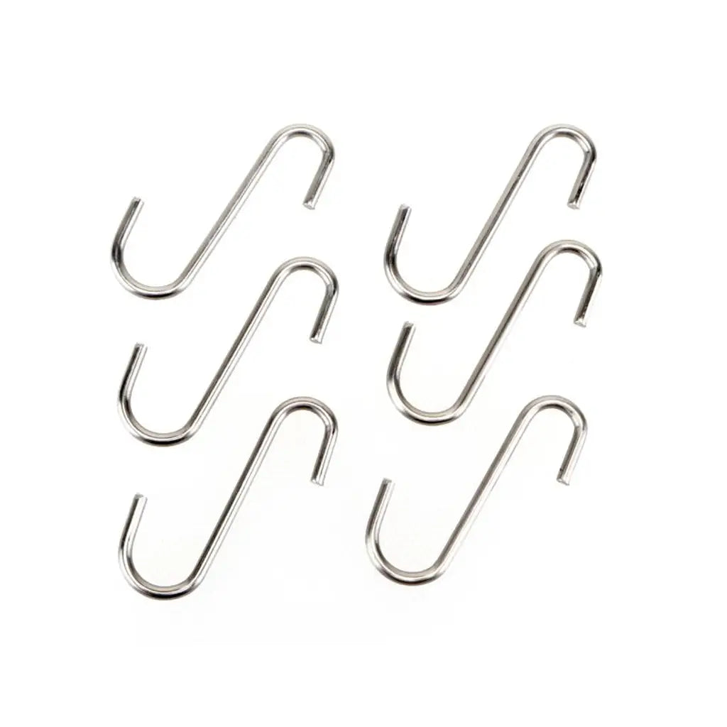 Handy Hardware XXS Hook Stainless Steel XS 50x20x3mm 6Pk 276189