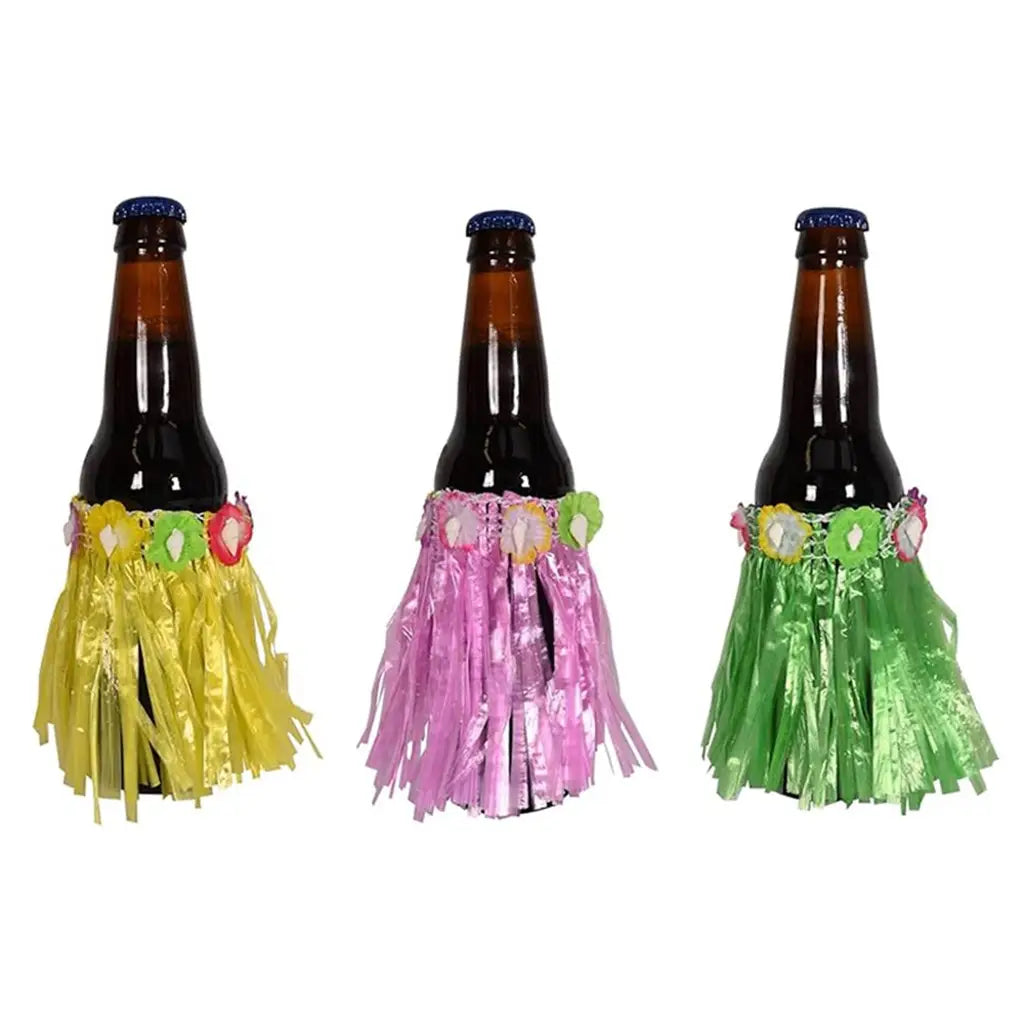 Hawaiian Assorted Drink Hula Skirt 9x13cm PP11919