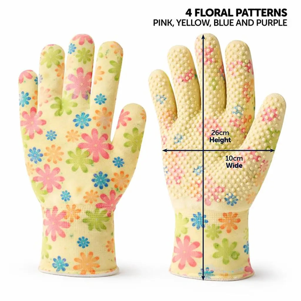 Home Master Garden Gloves With Grip Nylon 221325