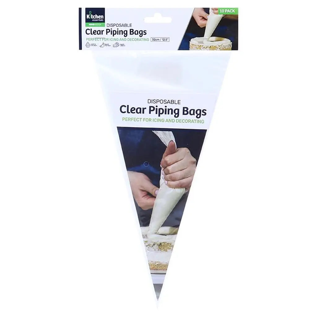 Home Master Kitchen Consumables Piping Decorating Bags 10Pk 218196