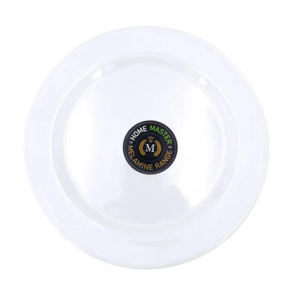 Home Master Melamine Plate Round 25x1.9cm White 54138