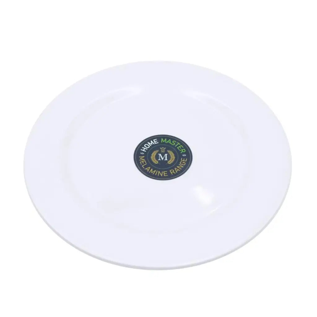 Home Master Melamine Plate Round 25x1.9cm White 54138