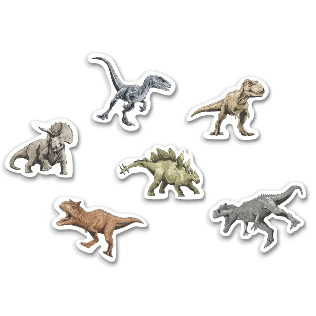 Jurassic Into The Wild Shaped Erasers 6Pk 88842604