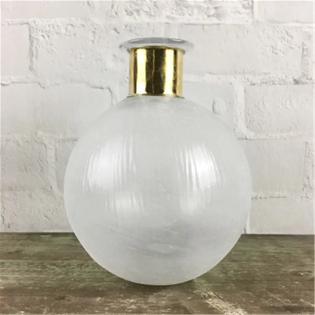 Katykia Hydra Glass Vase Frost 19x24cm A169964