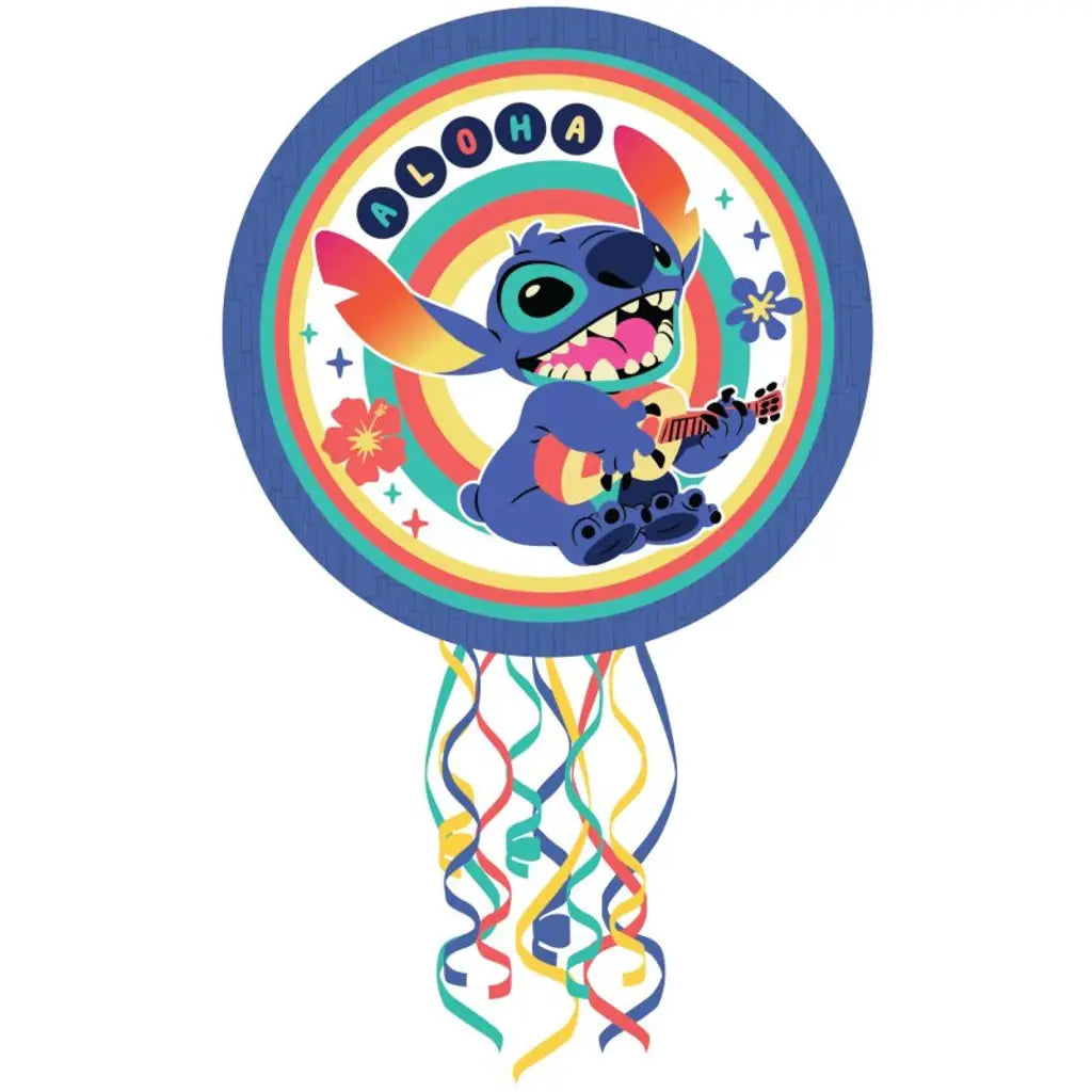 Lilo & Stitch Expandable Pull String Pinata 45x45x9cm 88061803
