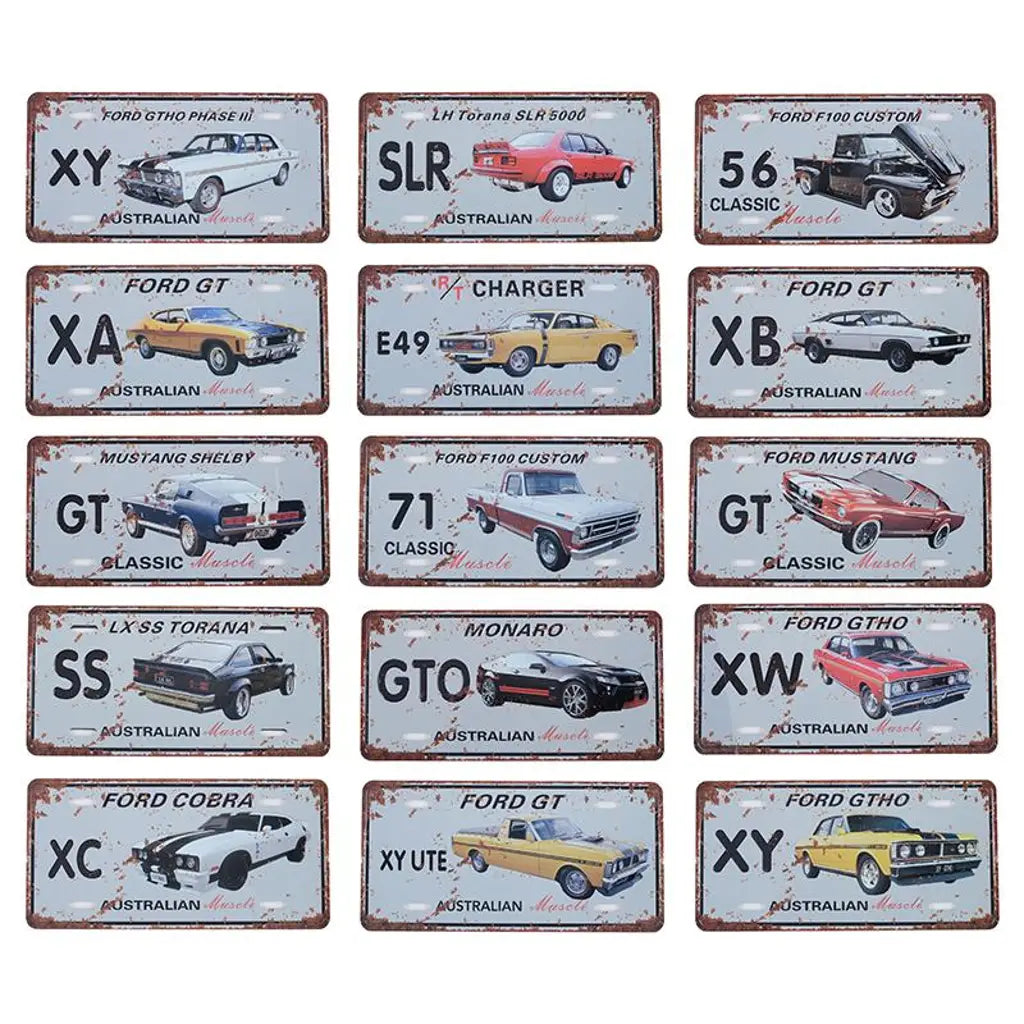 Man Cave Accessories Fridge Magnets 50 Assorted 120x60mm FRMAG50